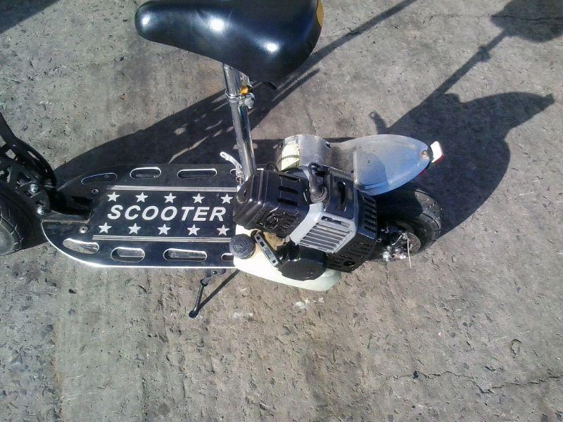 50cc scooter/go pad