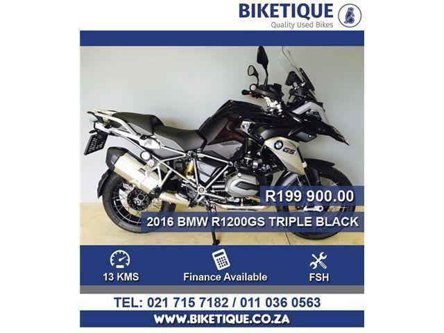 2016 BMW R1200GS - Triple Black