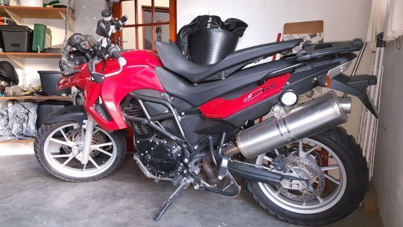 BMW F650GS - only 14,000 kms