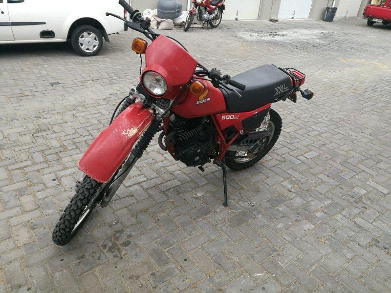 1982 honda xl 500r