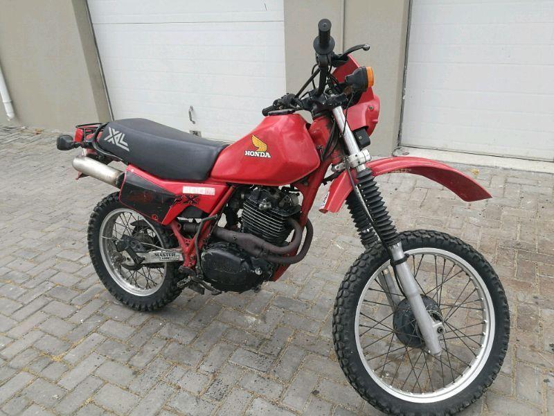 1982 honda xl 500r