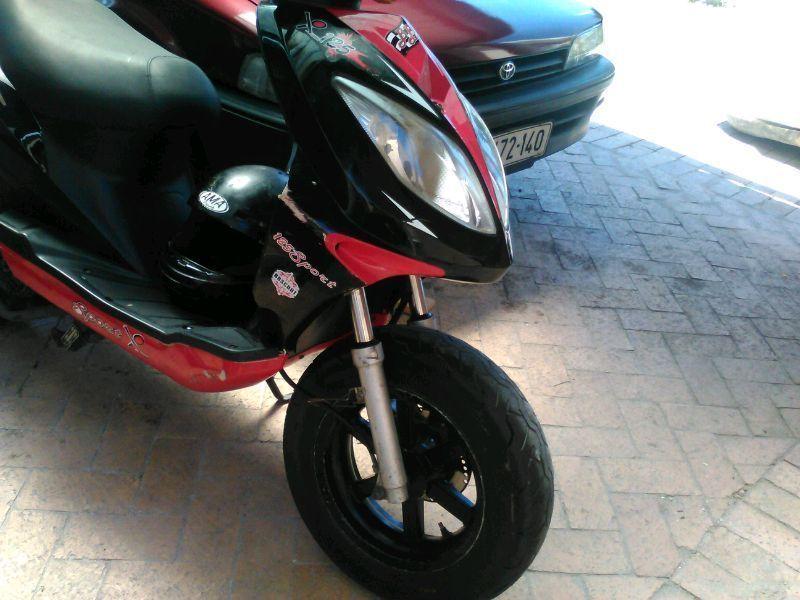 B B scooter sport for sale urgently, good engine , good body, drive away negotiable