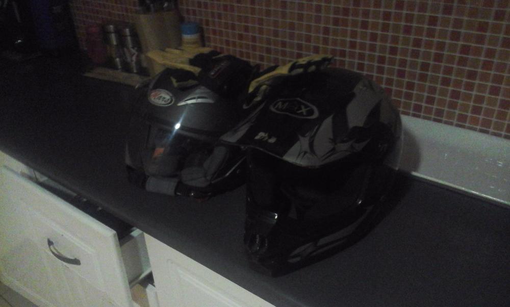 Mars and max helmets and gloves for sale