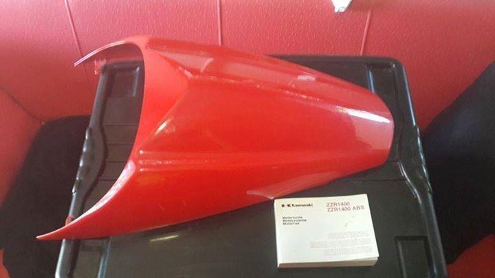 KAWASAKI ZX14/ZZR1400 GEN 1 SEAT COWL AND OWNERS MANUAL