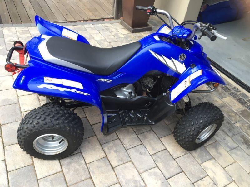 Yamaha Raptor 50 quad
