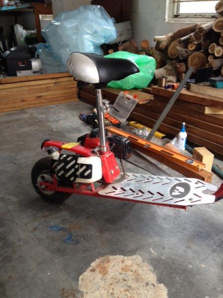 Petrol scooter for kids and teenagers
