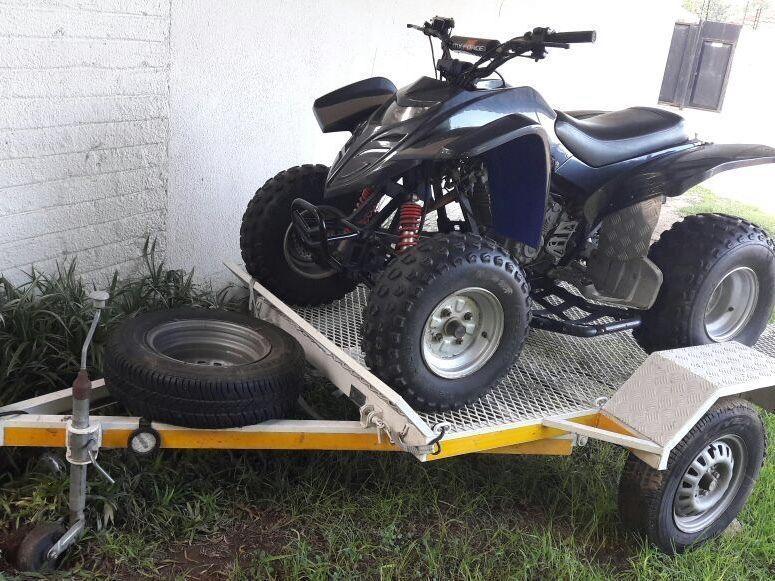 300cc Adly with trailer for sale