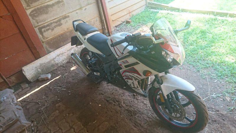 Bashan 250RR to swop for scooter or for sale