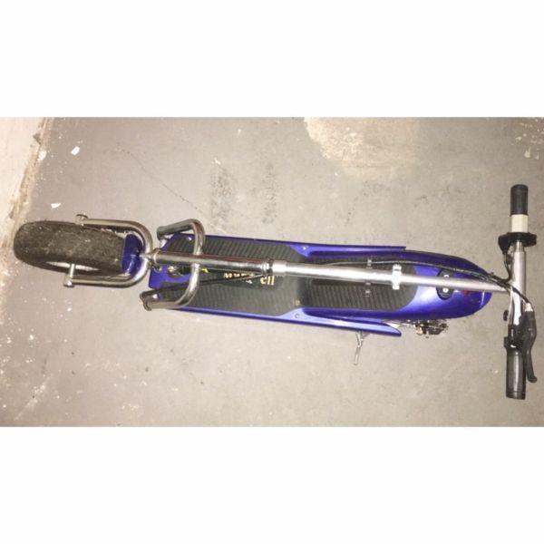 two electric scooters for sale perfect condition