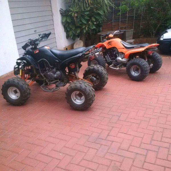 2 quads for sale