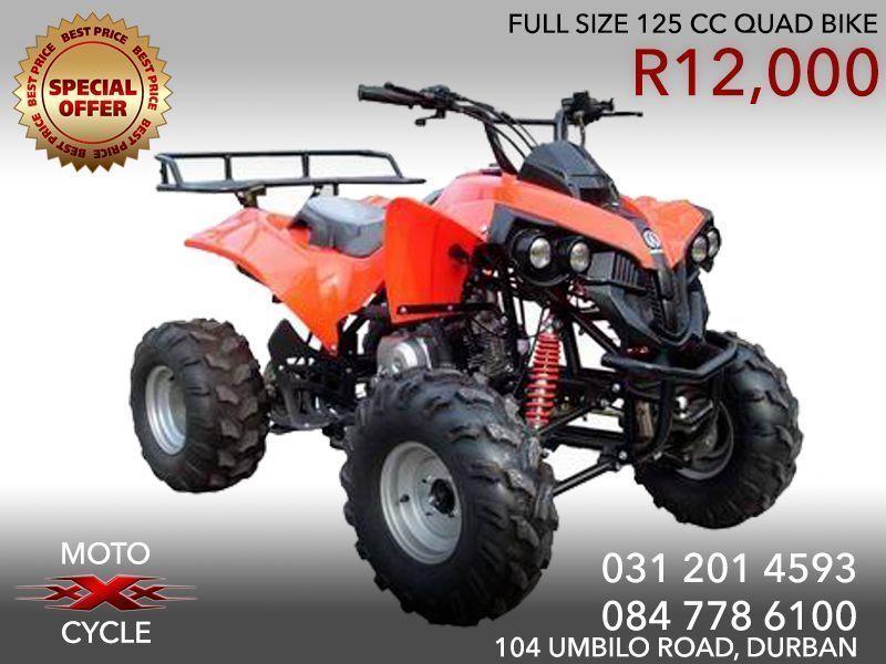 ( WE ARE OPEN ) [ QUAD BIKE 125cc ] XXX MOTOCYCLE CHRISTMAS SPECIAL