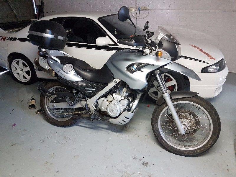 BMW F-Series GS 650 motorcyle in very good condition with low milage and service history