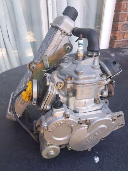 Rotax max 125 Racing Engine and yamaha kt100 racing engine
