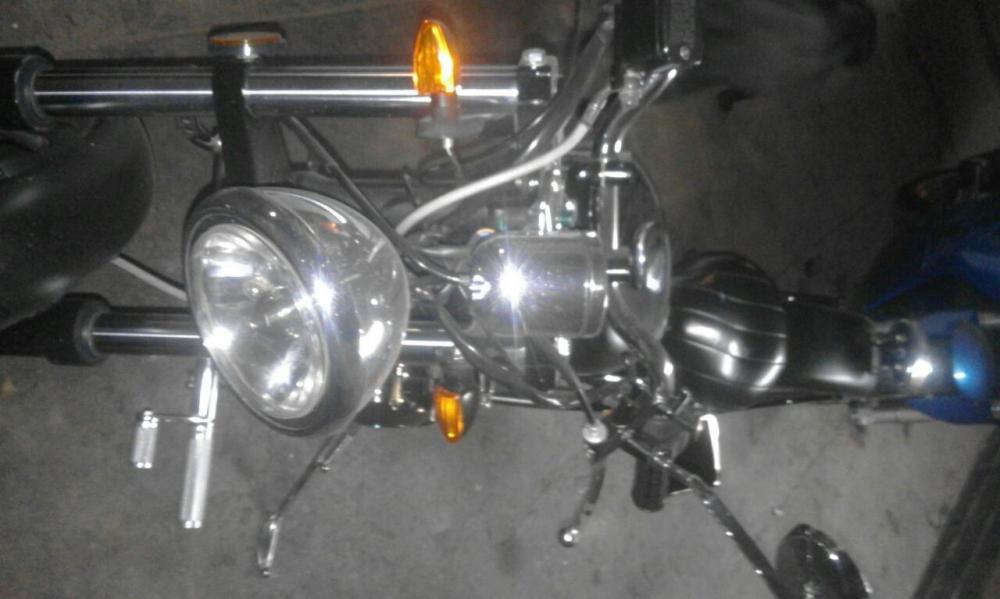 Cleavland Heist motor bike