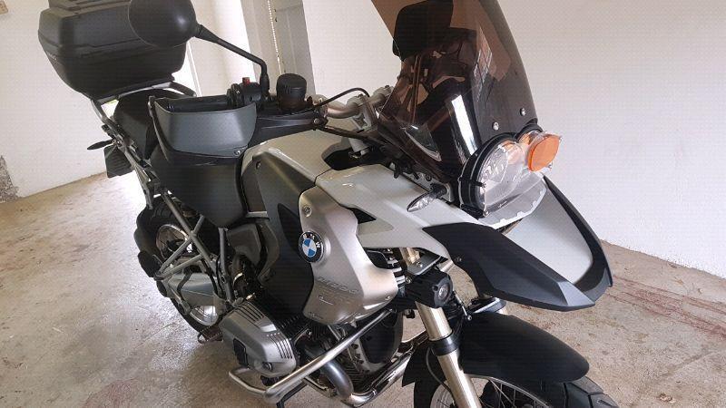 2012 BMW R1200GS with trailer & extras