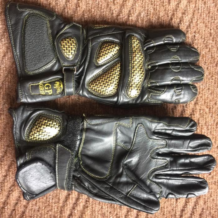 Biker gloves - large