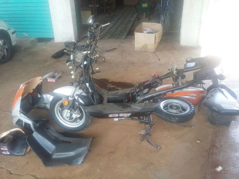 scooter stripped for spares price neg