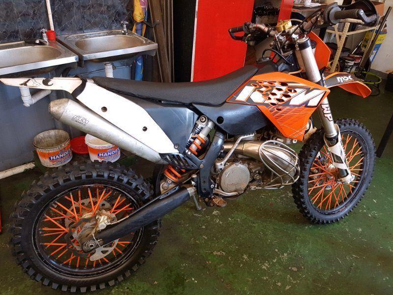 KTM 250 xcw 2 stroke