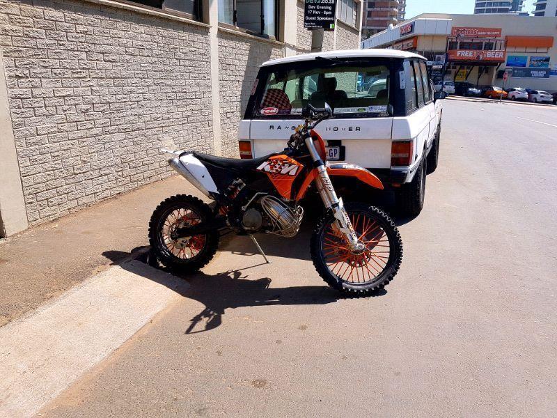 KTM 250 xcw 2 stroke