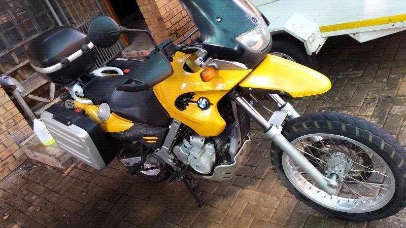 2001 BMW F650GS for sale or to swap for a bakkie or WHY