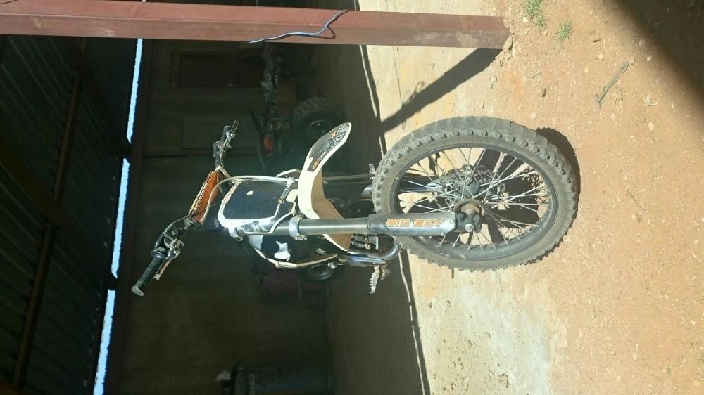 Big boy crf 125 big wheel to swap