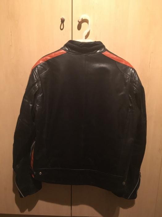 Leather bikers jacket