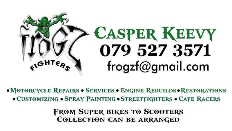 Motorcycle Repairs and Rebuilds by FROGZ Fighters