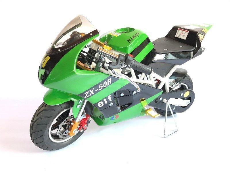 50cc limited edition pocket bikes for kids for sale- New