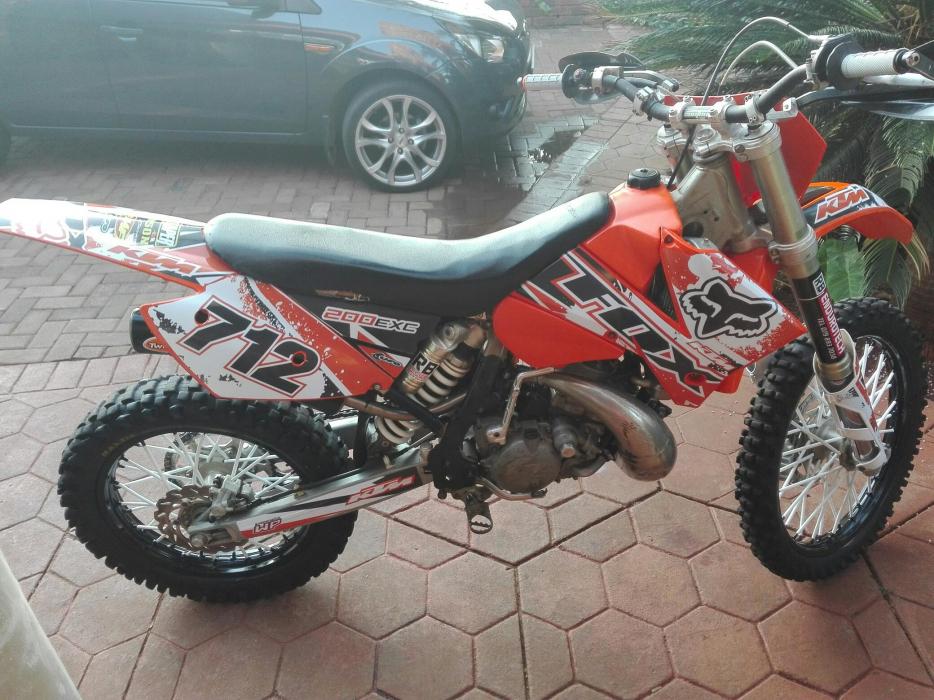 Awesome 2005 KTM 200 EXC for sale
