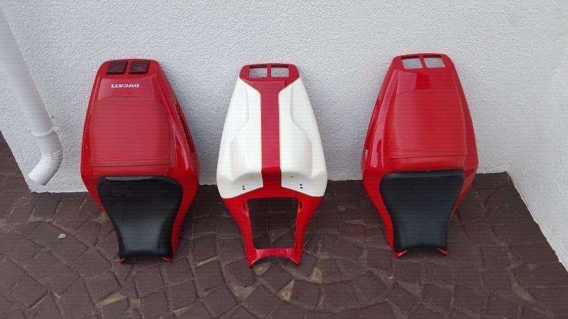 Ducati seat cowls