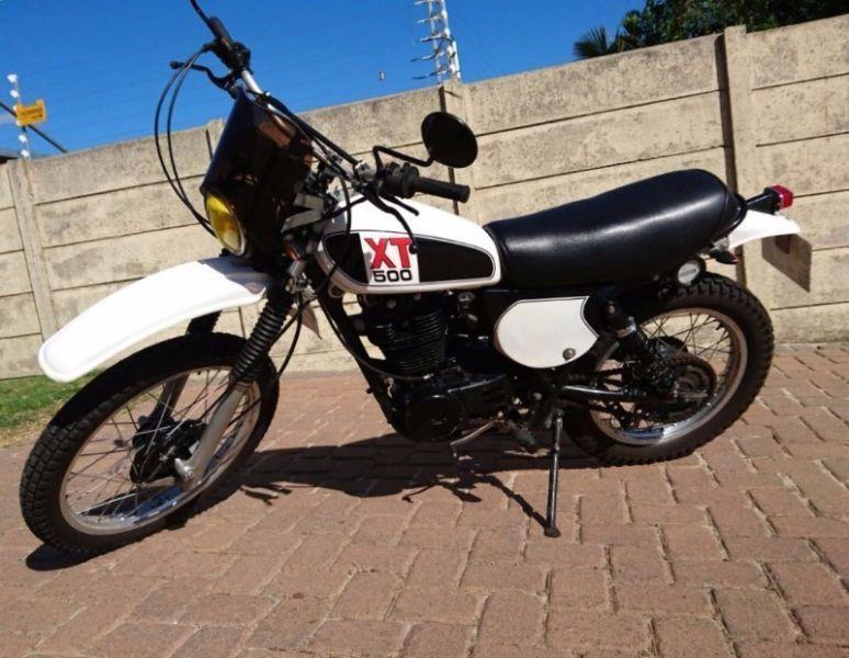 1985 Yamaha XT500 immaculate