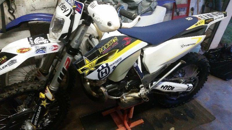 2015 Husqvarna TE300 with papers and full service History