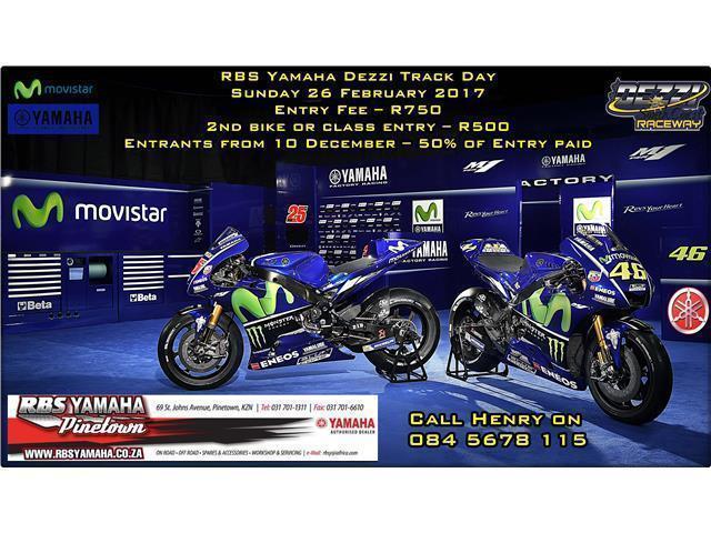 RBS Yamaha Dezzi Track Day - Sunday 26 February 2017