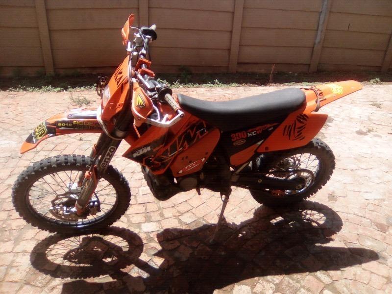 2007 ktm 300 xcw to swop for 450cc
