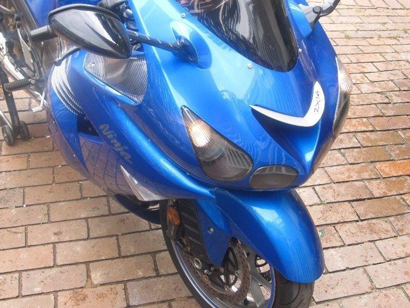 Kawasaki ZX14 both a Red and Candy apple blue /Trade Ins considered