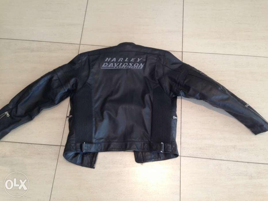 Leather harley jacket like new