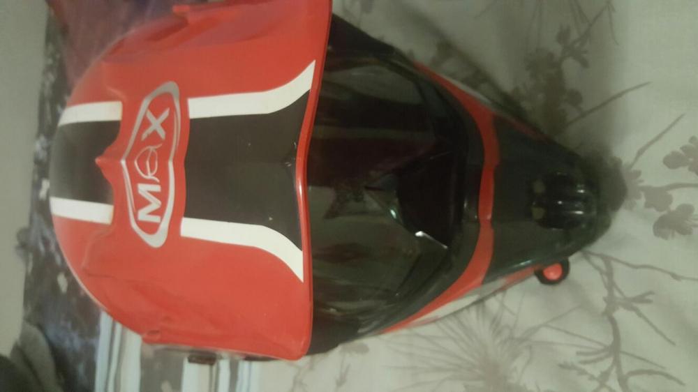 MAX motocross helmet and goggles for sale