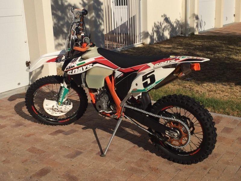 KTM 2014 250f 6DAYS