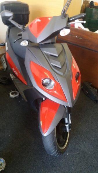 MotoMia Java 170cc Sport Red