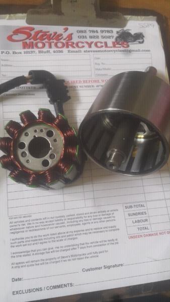 Yamaha R1 flywheel for sale and repair