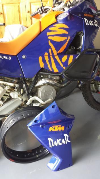 KTM 990 Adventure S right side panel and Rear Rim