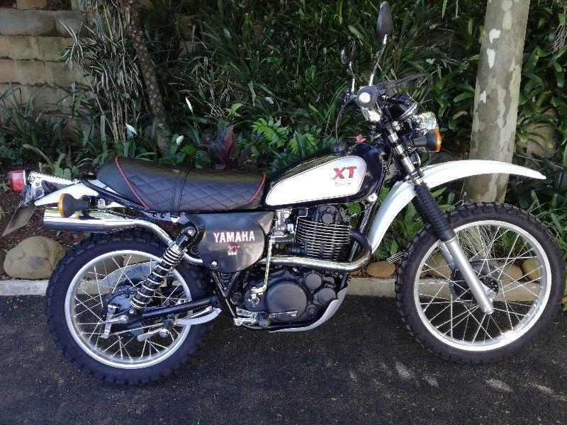 1980 Yamaha XT 500