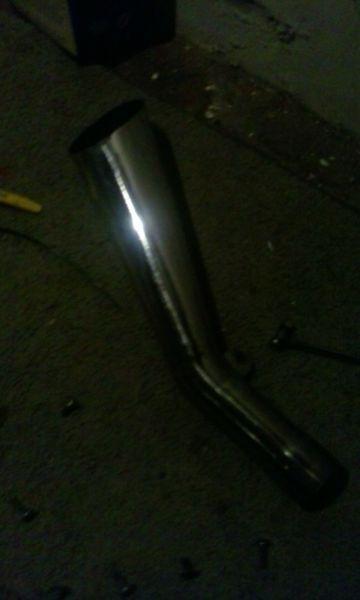 Shorty tailpipe