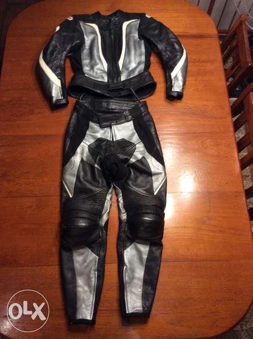 Ladies trinity 2 piece biker suit