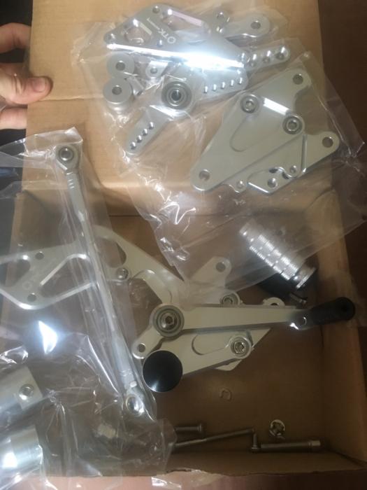 Honda cbr 1000rr rearsets. 2008 to 2016