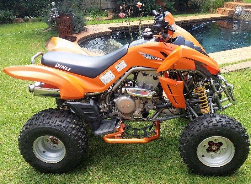 Suzuki Dinli 450 cc quad bike for sale