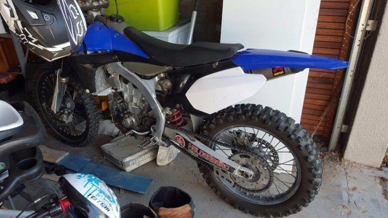 Yamaha YZ 450 reverse cylinder