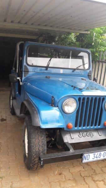 Cj5 jeep for sale or to swop