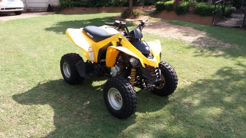 Can Am DS 250cc automatic quad un great condition bargain