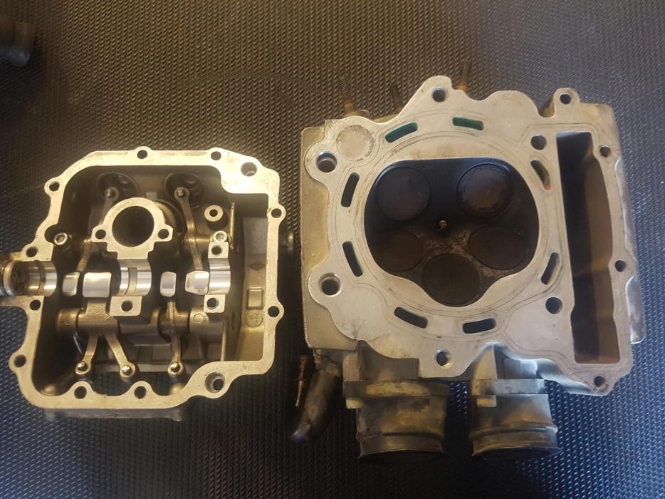 Raptor 660 Cylinder head complete assy